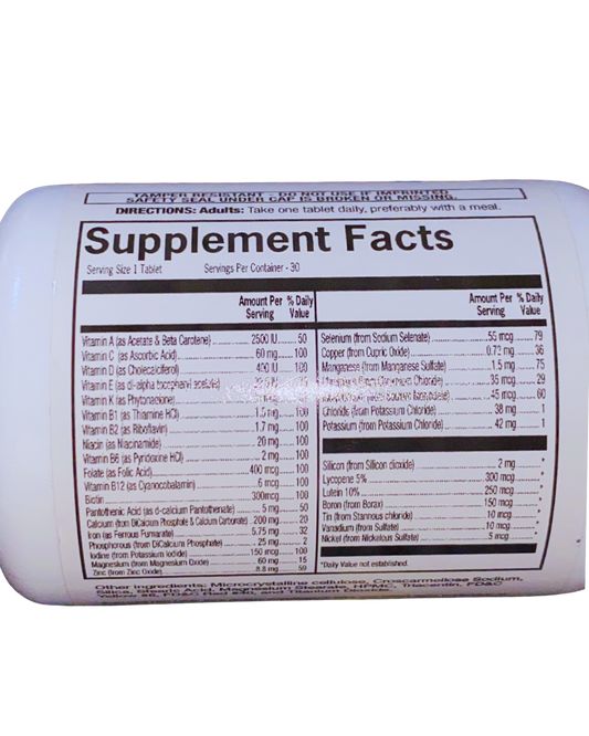 Multivitamine A to Z