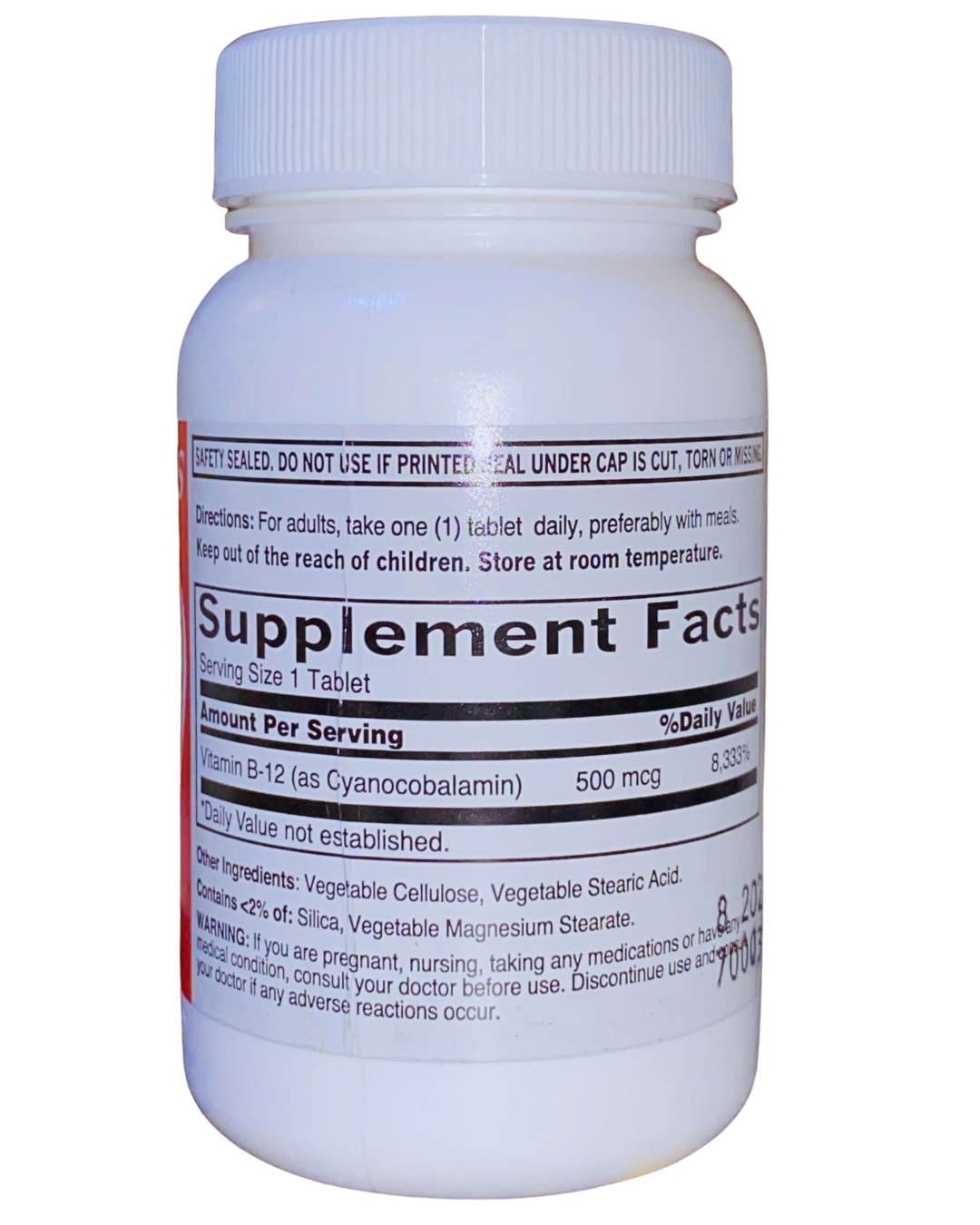 Vitamine B12 500mcg