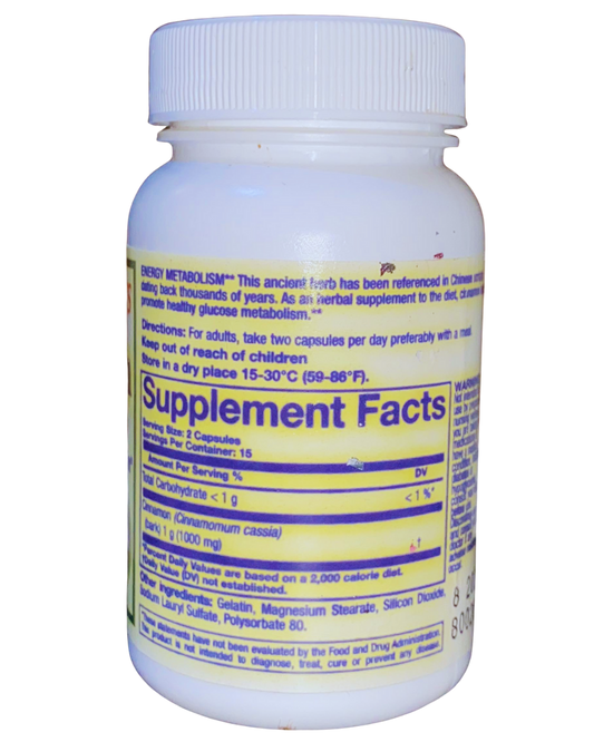 Cinnamon / Gélule de cannelle