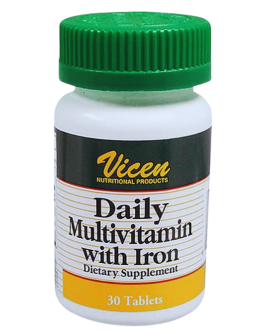 Vicen Daily Multivitamin with Iron